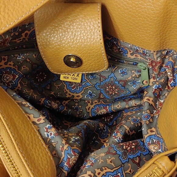 Maxx New York beige tan hobo shoulder leather bag - Picture 5 of 8